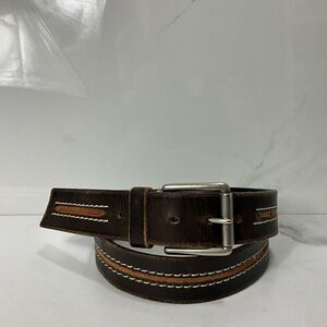 BKE Two Tone Leather Belt